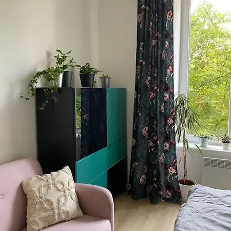 דירה Cute Botanical Flat Near By Zizkov Tower
